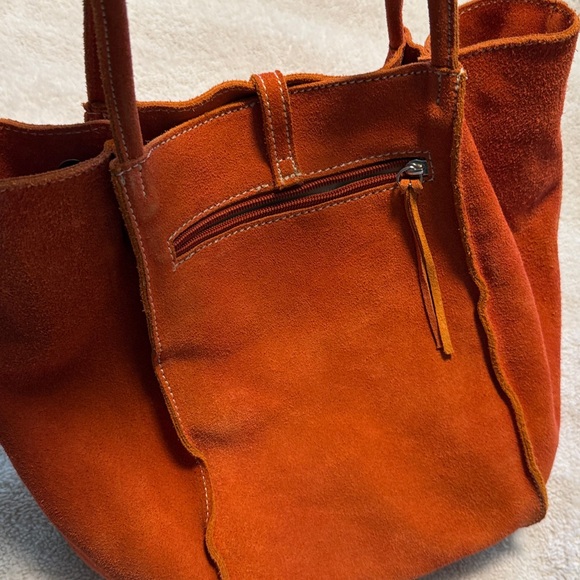 Suede Bucket Bag - Picture 6 of 8